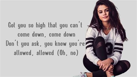 calm down by selena gomez lyrics